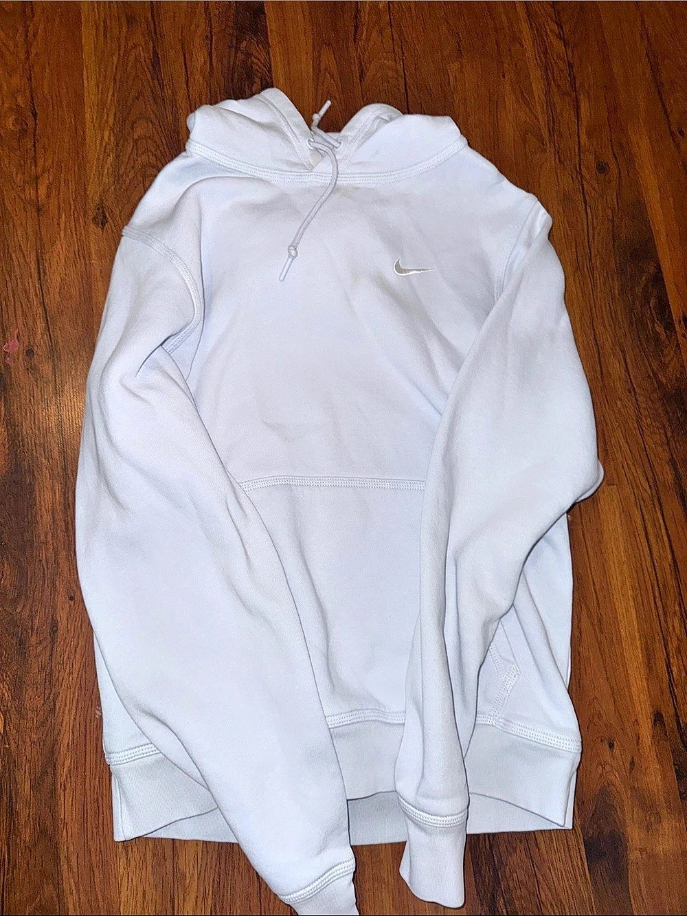 Nike Pullover Hoodie light icy blue small